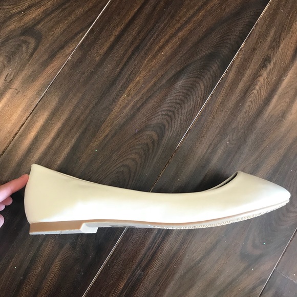 Shoes Women White Ballet Flats Poshmark